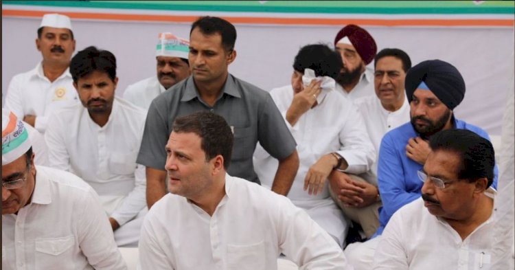 बीजेपी ने राहुल गांधी पर क्यों लगाया 'सत्याग्रह 'नहीं 'मिथ्याग्रह' करने का आरोप ?