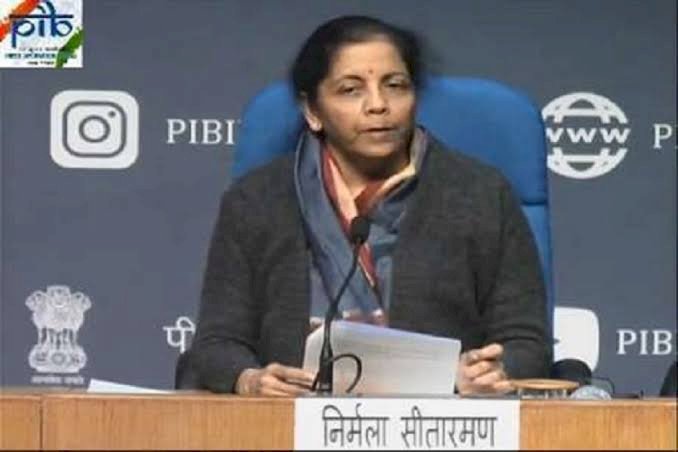 केंद्रीय वित्त मंत्री निर्मला सीतारमण ने अर्थव्यवस्था की मजबूती के लिए पेश किया नए साल का प्लान,नेशनल इन्फ्रास्ट्रक्चर प्रोजेक्ट का भी किया ऐलान